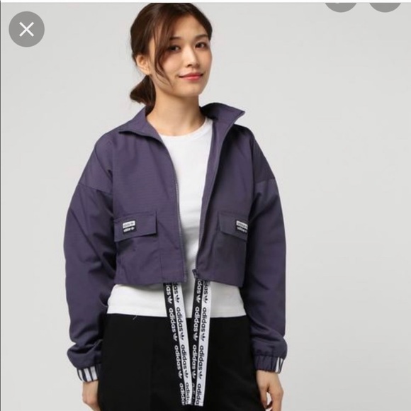 Adidas RYV Patch Pocket Crop Jacket - Picture 6 of 14